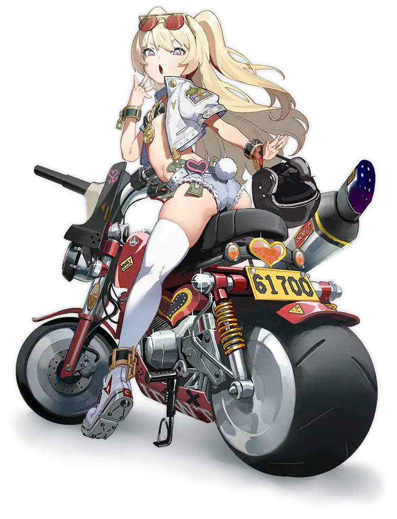 AZUR LANE : Illustration représentant le Destroyer de classe Fletcher de la faction Eagle Union, Bache dans son skin Gorgeous Speed-star. (Dessinée par 水熊 – @waterkuma0)