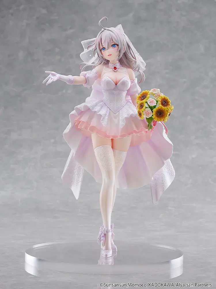 Figurine Alya Sometimes Hides Her Feelings in Russian - Alisa Mikhailovna Kujou - Ver. Wedding dress - KDcolle - Kadokawa