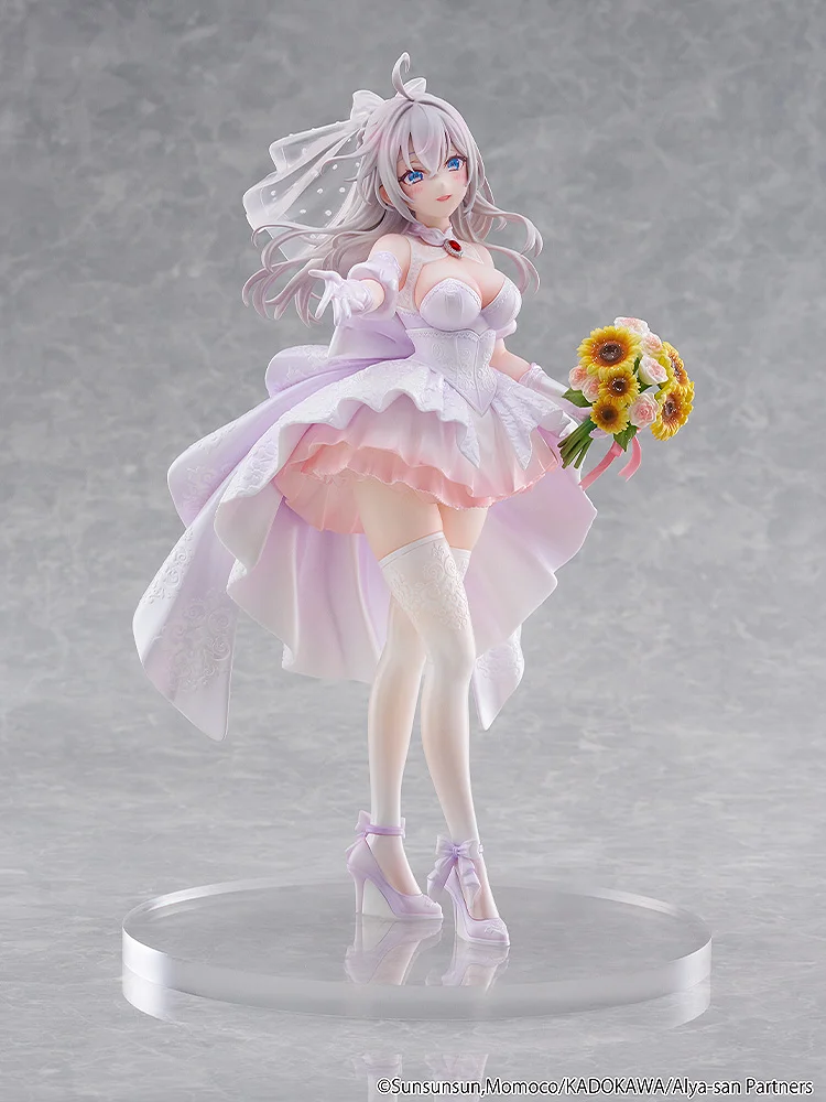 Figurine Alya Sometimes Hides Her Feelings in Russian - Alisa Mikhailovna Kujou - Ver. Wedding dress - KDcolle - Kadokawa