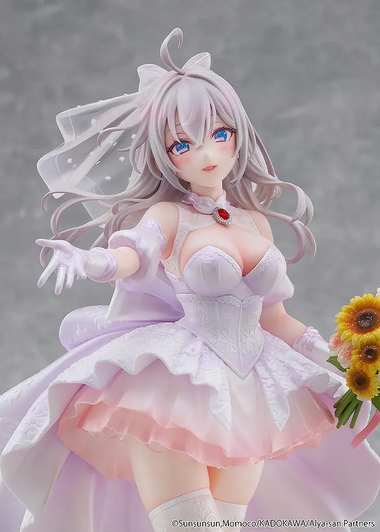 Figurine Alya Sometimes Hides Her Feelings in Russian - Alisa Mikhailovna Kujou - Ver. Wedding dress - KDcolle - Kadokawa