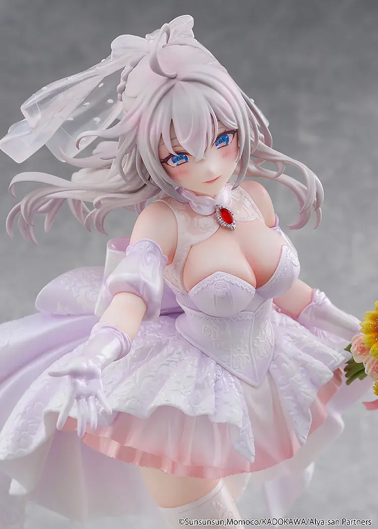 Figurine Alya Sometimes Hides Her Feelings in Russian - Alisa Mikhailovna Kujou - Ver. Wedding dress - KDcolle - Kadokawa