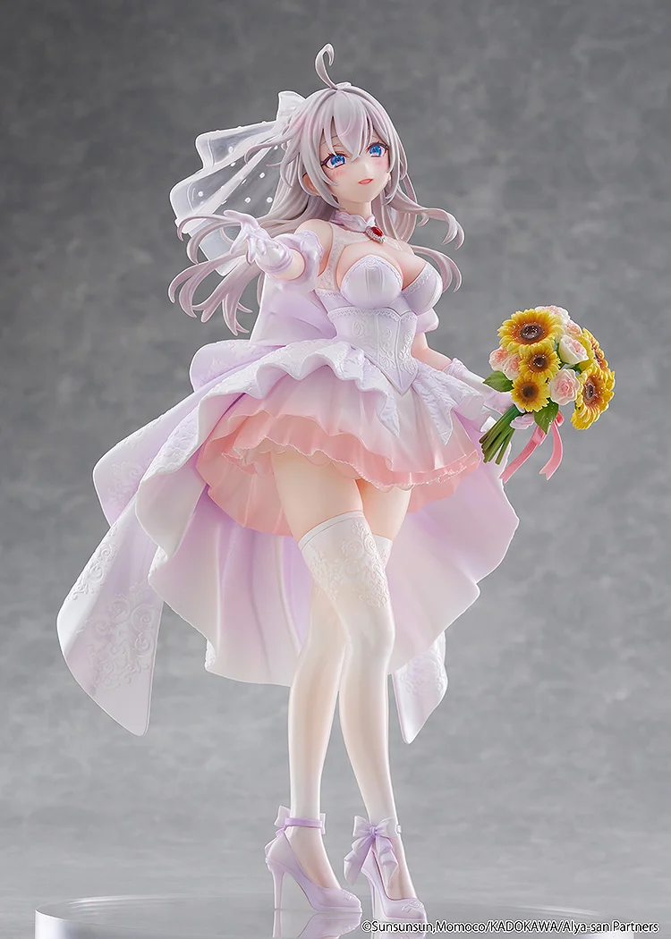 Figurine Alya Sometimes Hides Her Feelings in Russian - Alisa Mikhailovna Kujou - Ver. Wedding dress - KDcolle - Kadokawa