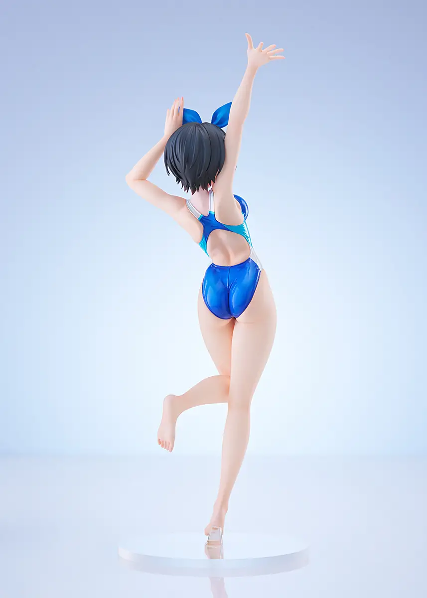Figurine Rent-a-Girlfriend - Ruka Sarashina - Ver. competitive swimsuit - Swimsuit Silhouette - 1/7 - Amakuni