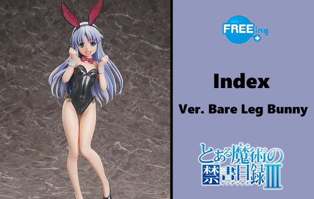 Figurine To Aru Majutsu no Index - Index - Ver. Bare Leg Bunny - B-Style - FREEing Couv A