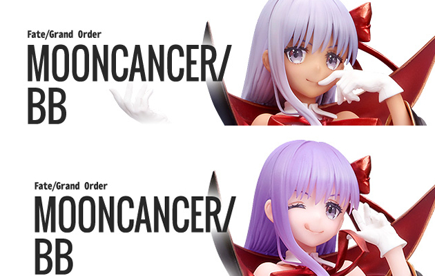 Figurine Fate/Grand Order - Moon Cancers/BB - Ver. Tropical Wheat Color - Alter // Figurine Fate/Grand Order - Moon Cancers/BB - Ver. Little Devil Egg Skin - Alter Couv A