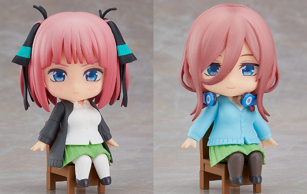 Figurine The Quintessential Quintuplets - Nino Nakano et Miku Nakano - Nendoroid Swacchao! - Good Smile Company Couv A