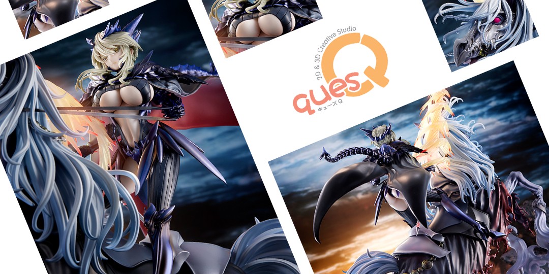 Figurine Fate/Grand Order - Lancer/Altria Pendragon (Alter) - 1/8 - Ques Q