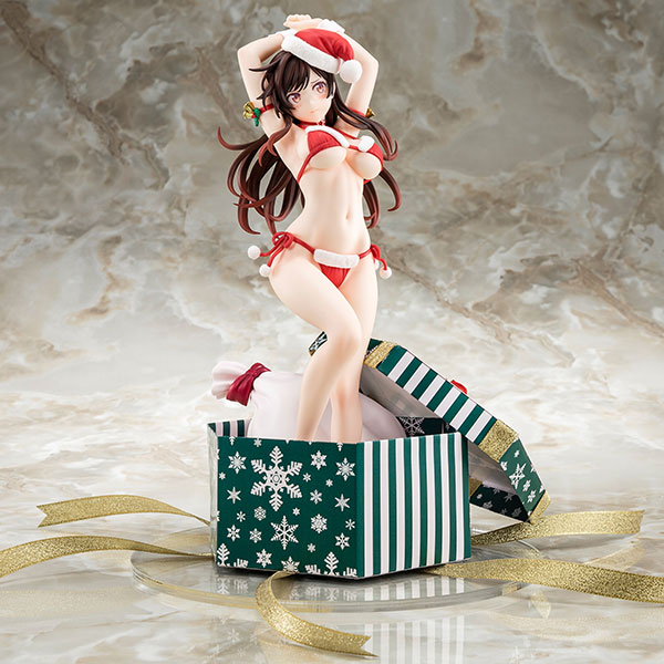 Figurine Rent a Girlfriend - Chizuru Mizuhara - Ver. Santa Bikini/2nd Xmas - 1/6 - Hakoiri Musume
