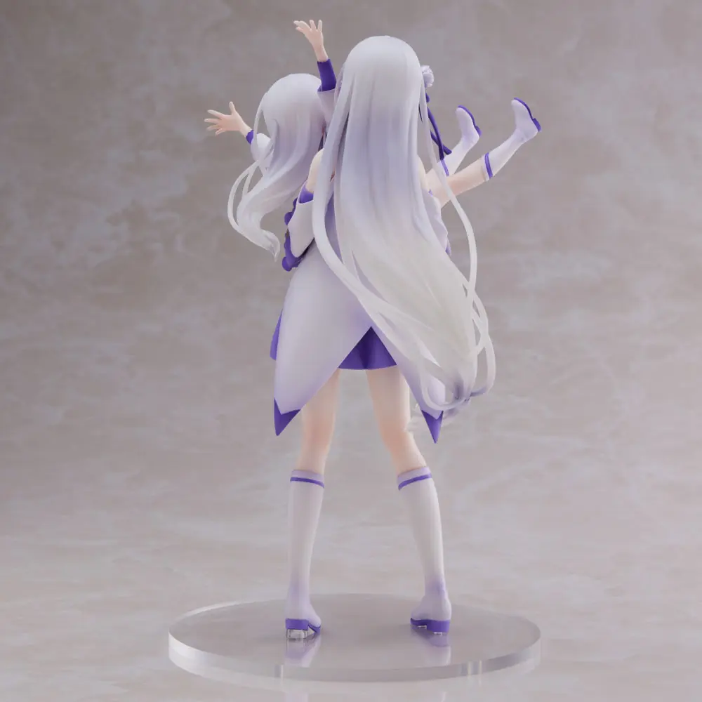 Figurine Re:Zero kara Hajimeru Isekai Seikatsu - Emilia et childhood Emilia - 1/7 - S-Fire - Sega