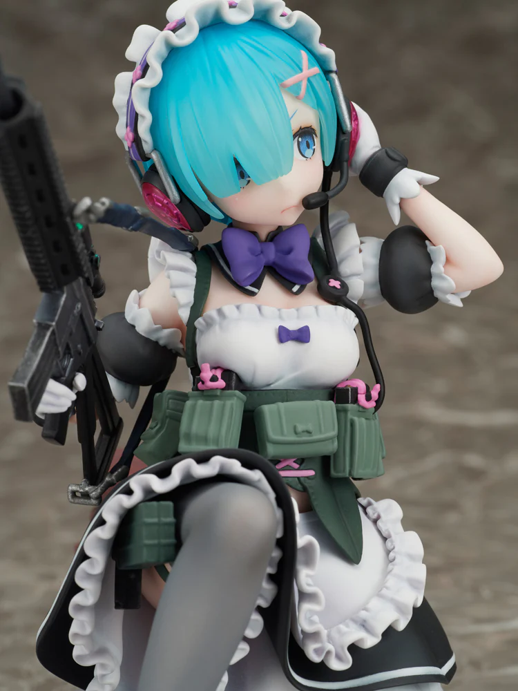 Figurine Re:Zero kara Hajimeru Isekai Seikatsu - Rem - Ver. Military - 1/7 - F:Nex - FuRyu