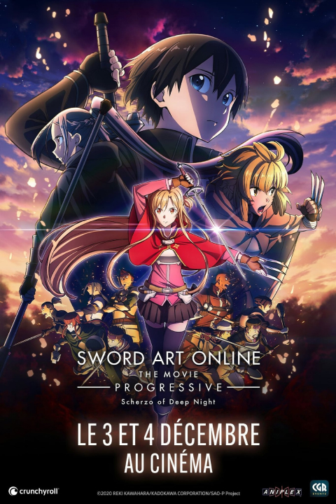 Visuel/affiche de l'animé "Sword Art Online: Progressive"