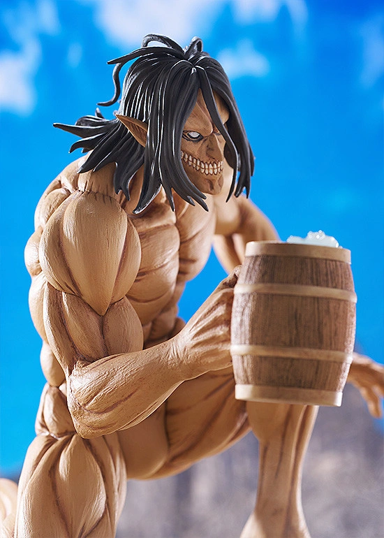 Figurine Attack on Titan - Eren Yeager - Pop Up Parade - Ver. Attack Titan Worldwide After Party - Good Smile Company