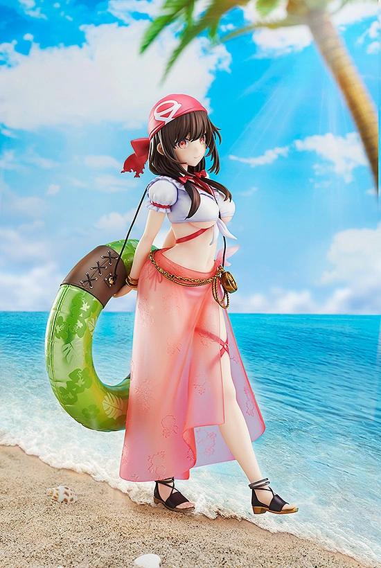 Figurine KonoSuba - Yunyun - Ver. Light Novel Cosplay On The Beach (Beach Cosplay) - 1/7 - KDcolle - Kadokawa
