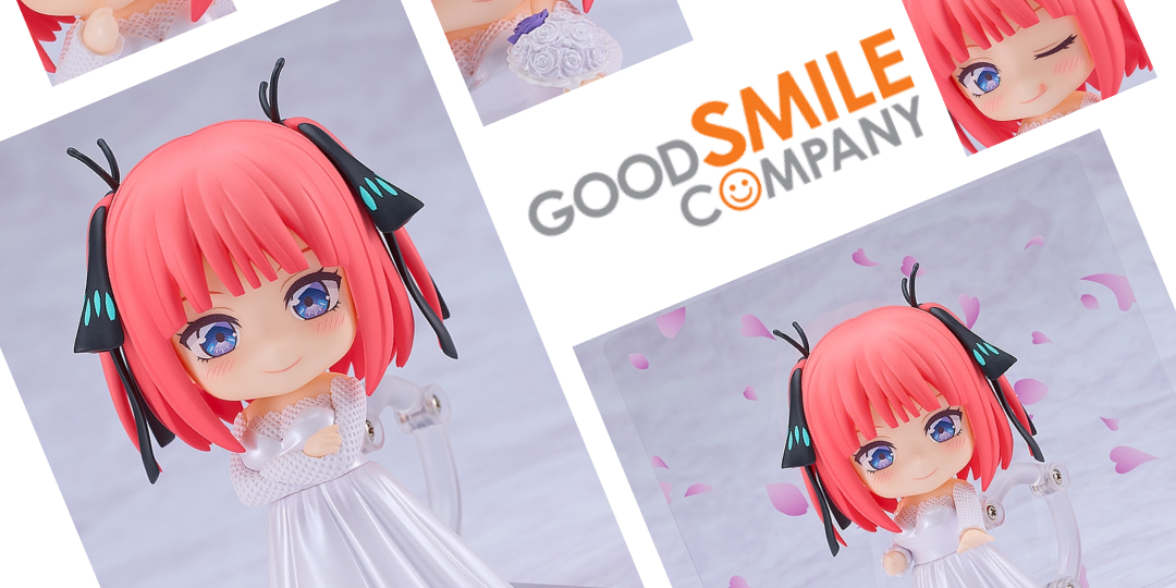 Figurine The Quintessential Quintuplets - Nino Nakano - Ver. Wedding Dress - Nendoroid - Good Smile Company