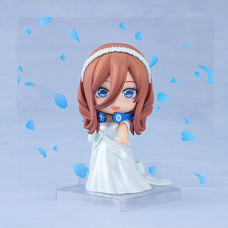 Figurine The Quintessential Quintuplets - Miku Nakano - Ver. Wedding Dress - Nendoroid - Good Smile Company