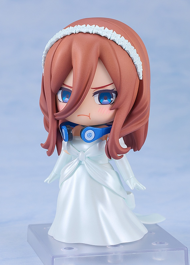 Figurine The Quintessential Quintuplets - Miku Nakano - Ver. Wedding Dress - Nendoroid - Good Smile Company