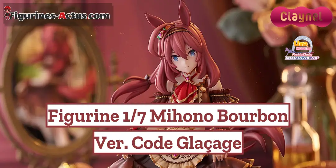 Figurine Uma Musume: Pretty Derby - Mihono Bourbon - 1/7 - Ver. Code Glaçage - Claynel