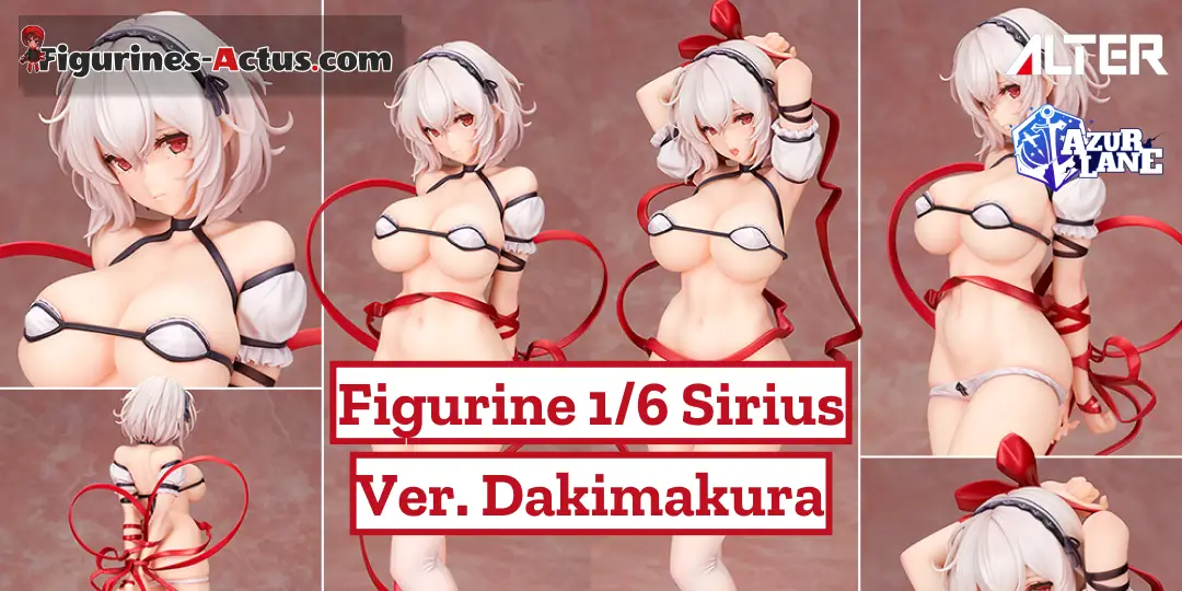 Figurine Azur Lane - Sirius - Ver. Dakimakura - Alter Couv A