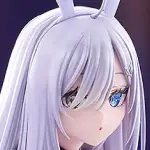 Figurine Shiboyugi: Playing Death Games to Put Food on the Table - Yuki Sorimachi - Ver. Bunny Dress - 1/7 - KDcolle - Kadokawa