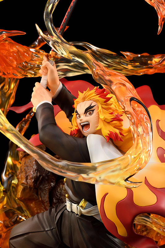 figurine Kimetsu no yaiba Kyojuro Rengoku ver.DX bellfine couv