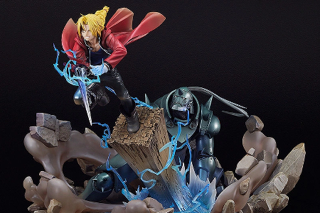Figurine/Statuette Fullmetal Alchemist: Brotherhood - Alphonse Elric et Edward Elric - Good Smile Company Couv F