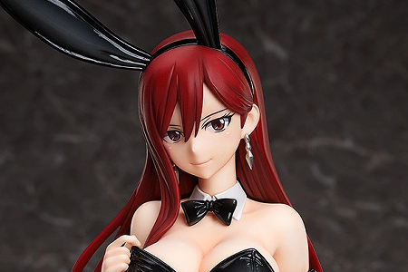 Figurine Fairy Tail - Erza Scarlet - Ver. Bare Leg Bunny - B-Style - FREEing Couv F
