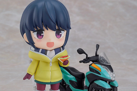Figurine Yuru Camp - Rin Shima Ver. Trike - Nendoroid - Good Smile Company Couv F
