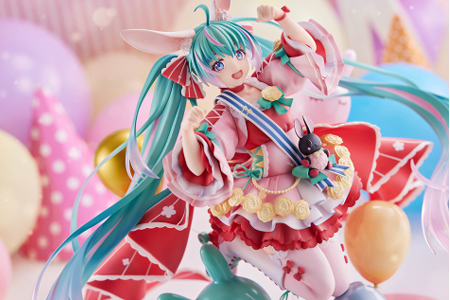 Figurine Hatsune Miku - Birthday 2021 - Ver. Pretty Rabbit - Spiritale