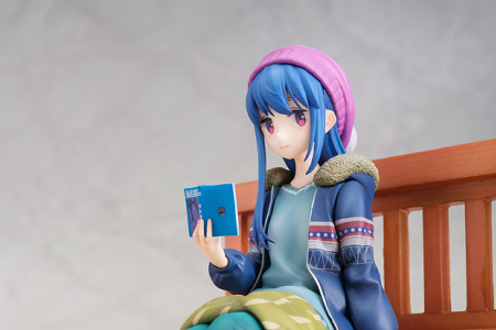 Figurine Yuru Camp - Rin Shima - Ver. Foot Bath - AmiAmi