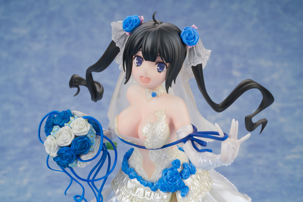 Figurine DanMachi: La Légende des Familias - Hestia - Ver. Wedding dress - 1/7 - F:Nex - FuRyu