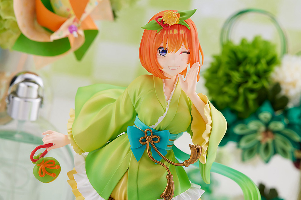 Figurine The Quintessential Quintuplets - Yotsuba Nakano - Ver. Miniskirt Yukata - Tenitol - FuRyu
