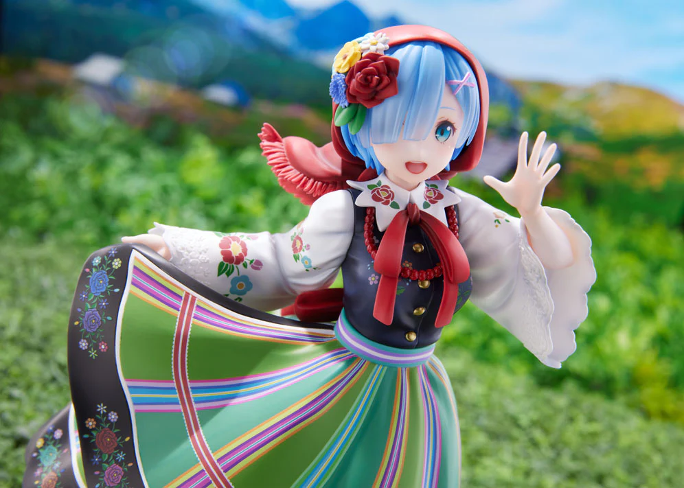Figurine Re:Zero kara Hajimeru Isekai Seikatsu - Rem - Ver. Country Dress - 1/7 - F:Nex - FuRyu