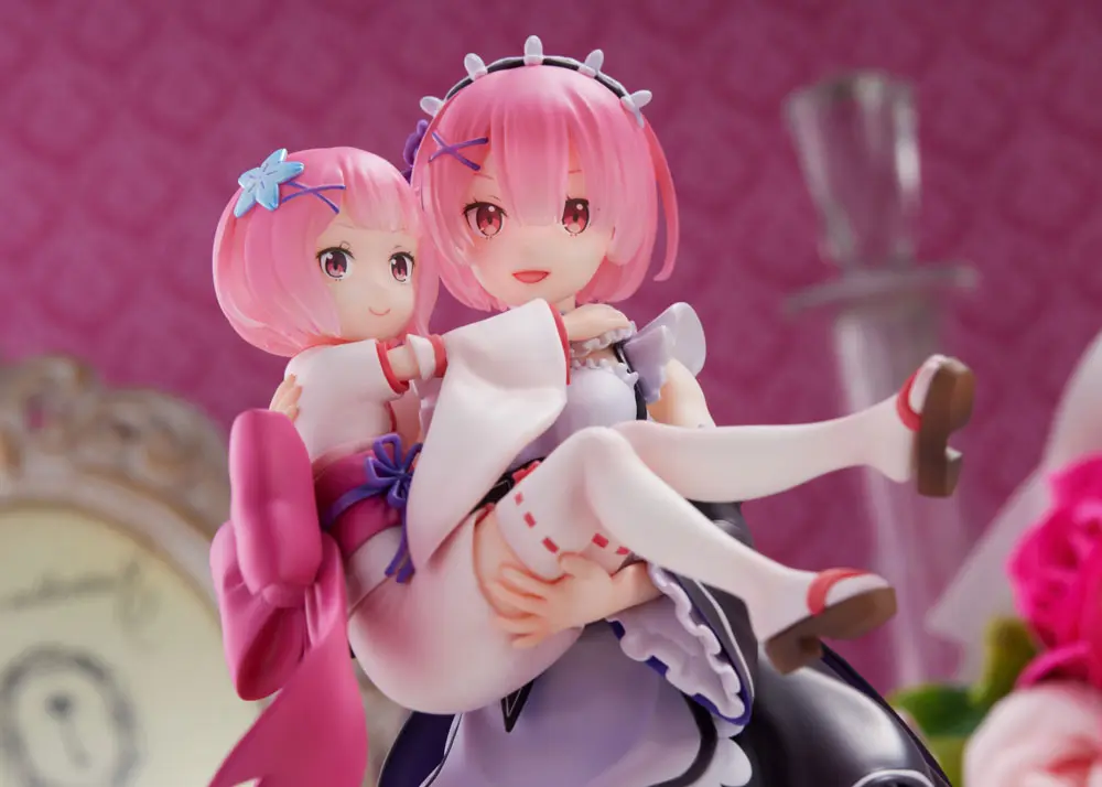 Figurine Re:Zero kara Hajimeru Isekai Seikatsu - Ram et childhood Ram - 1/7 - S-Fire - Sega