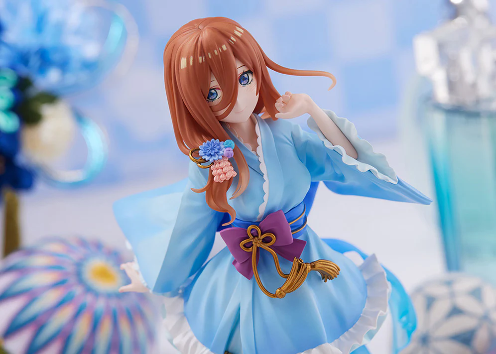 Figurine The Quintessential Quintuplets – Miku Nakano - Ver. Miniskirt Yukata - Tenitol - FuRyu