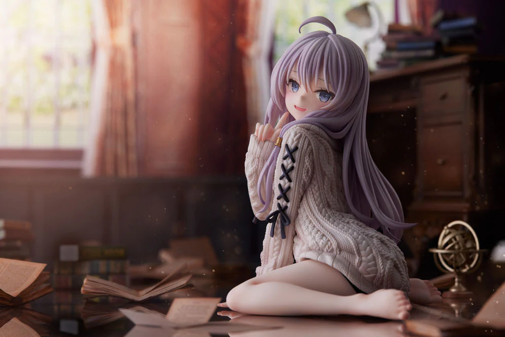 Figurine Majo no Tabitabi - Elaina - Ver. One Piece Knit Dress - 1/7 - F:Nex - FuRyu