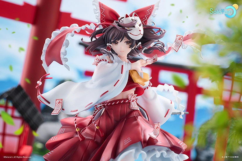 Figurine Touhou Project - Reimu Hakurei - Ver. Wonderful Shrine Maiden of Paradise - 1/7 - Solarain