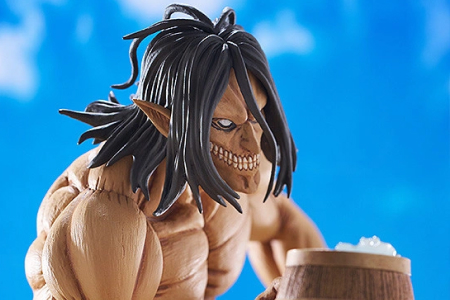 Figurine Attack on Titan - Eren Yeager - Pop Up Parade - Ver. Attack Titan Worldwide After Party - Good Smile Company