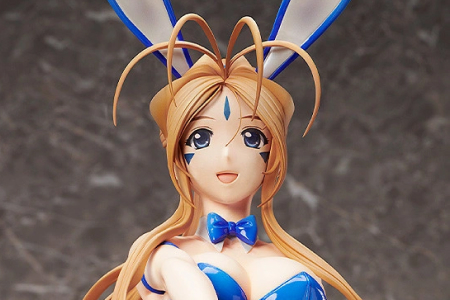 Figurine Ah! My Goddess - Belldandy - Ver. Bare Leg Bunny - 1/4 - B-Style - FREEing