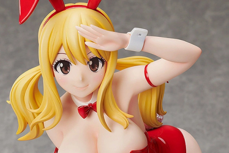 Figurine Fairy Tail - Lucy Heartfilia - Ver. Bare Leg Bunny - 1/4 - B-Style - FREEing
