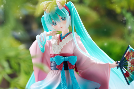 Figurine Vocaloid - Hatsune Miku - Ver. Kimono - Tenitol - FuRyu