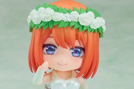 Figurine The Quintessential Quintuplets - Yotsuba Nakano - Ver. Wedding Dress - Nendoroid - Good Smile Company