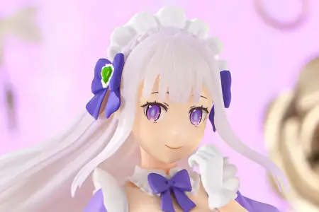 Figurine Re:Zero kara Hajimeru Isekai Seikatsu - Emilia - Ver. Yumekawa Maid - Tenitol - FuRyu