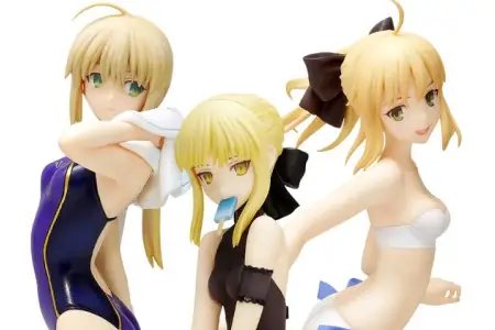 Figurine Fate Grand Order - Saber Altria Pendragon [Lily], Saber Altria Pendragon [Alter] et Saber Altria Pendragon Ver. Fate Zero - Pop Up Parade Beach Queens - Good Smile Company Annonce