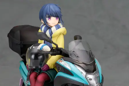 Figurine Yuru Camp - Rin Shima - Ver. with Tricycle - 1/10 - Alter