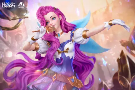 Figurine League of Legends - Seraphine - Ver. The Starry-Eyed Songstress - 1/4 - Infinity Studio