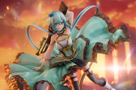 Figurine Sword Art Online - Shino Asada (Sinon) - Ver. Crystal Dress - 1/7 - Shibuya Scramble Figure - Alpha Satellite/eStream