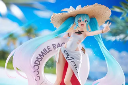 Figurine Vocaloid - Hatsune Miku - Ver. Racing Miku 2024 Tropical original - Tenitol - FuRyu