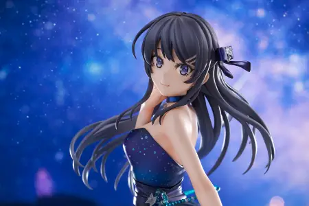 Figurine Rascal Does Not Dream of Bunny Girl Senpai - Mai Sakurajima - Ver. Starry Dress - 1/7 - Shibuya Scramble Figure - Alpha Satellite eStream
