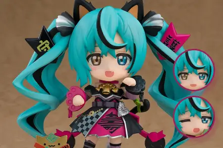 Figurine Vocaloid - Hatsune Miku - Nendoroid - Ver. Black Maneki Miku - Good Smile Company