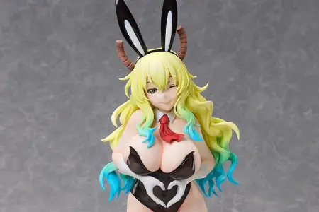 Figurine Miss Kobayashi's Dragon Maid - Quetzalcoatl (Lucoa) - Ver. Bare Leg Bunny - 1/4 - B-Style - FREEing